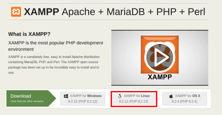 Ubuntu에 간단하게 PHP 개발환경 만들기 – XAMPP